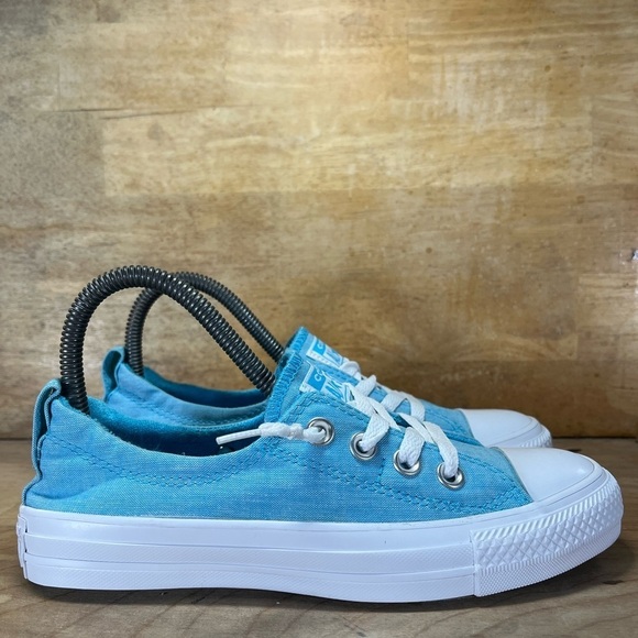 Converse CT AS Shoreline Womens Size 6 Slip On Shoes Sneakers Gnarly Blue - Picture 1 of 8